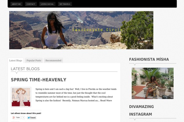 Supernova theme site design template sample