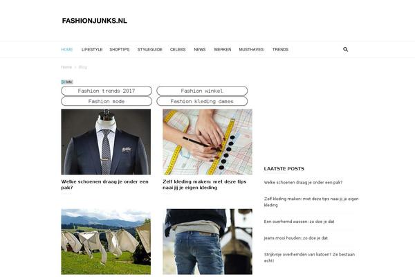 Ionmag theme site design template sample