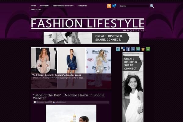 Fashionstyle theme site design template sample