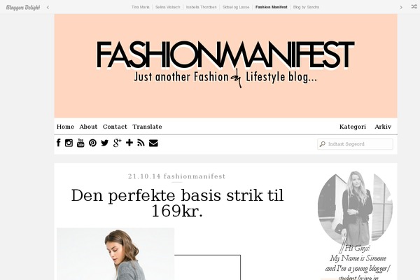 Lovecraft theme site design template sample