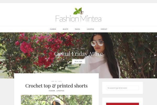 Shiroi Hana theme site design template sample
