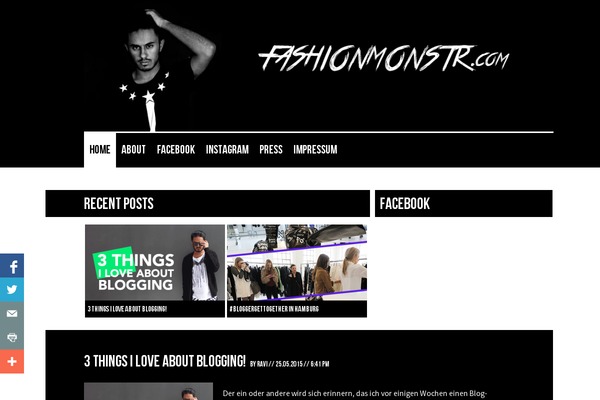 Site using Share Buttons by AddThis plugin