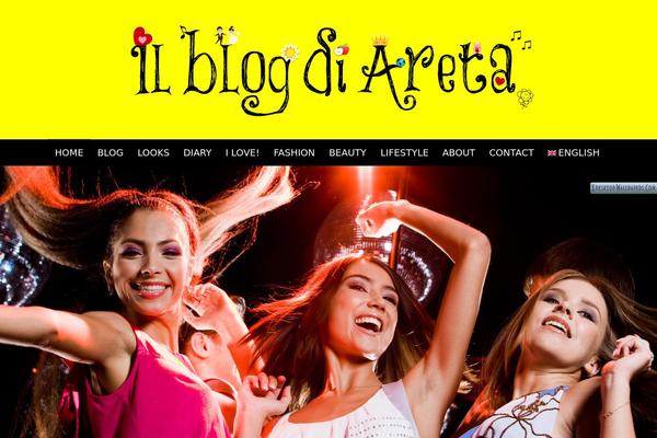 Venus theme site design template sample