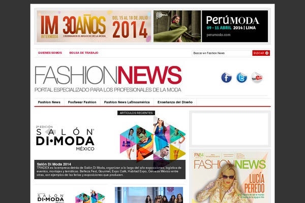 fashionnews.com.mx site used News Live