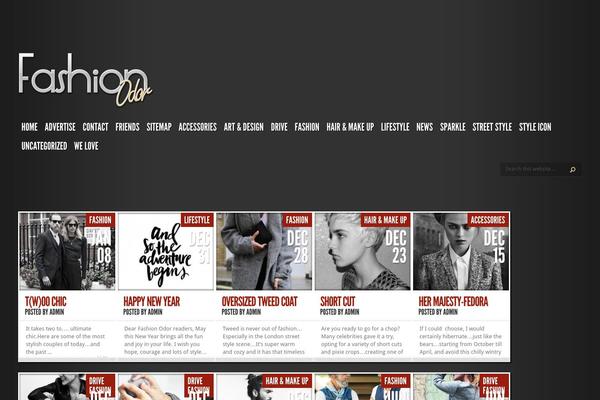 TheStyle theme site design template sample