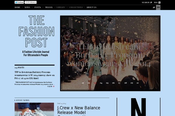 fashionpost.jp site used Fashionpost