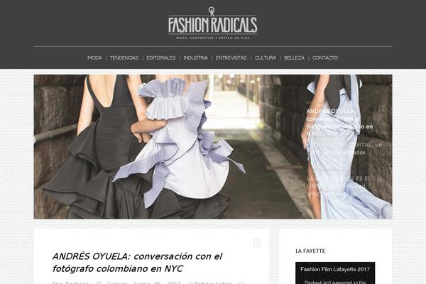Buzzblog theme site design template sample