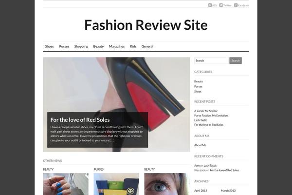 Originmag theme site design template sample