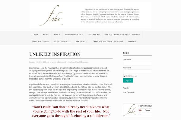 Vortex theme site design template sample