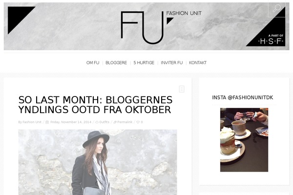 Fashionistas theme site design template sample