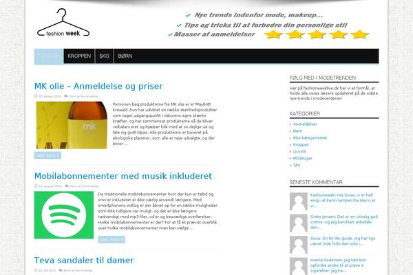 Vilva theme site design template sample