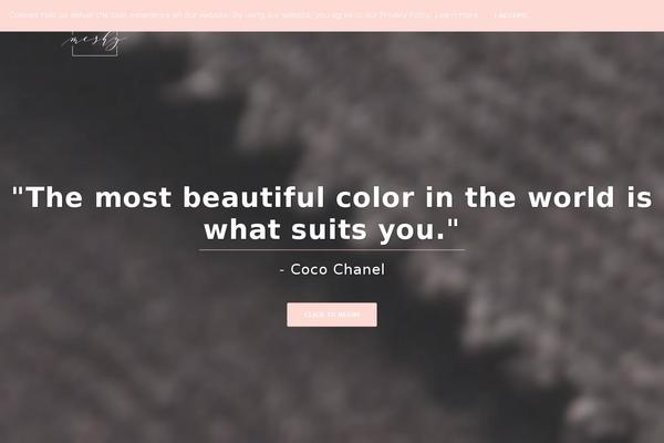 Glossy theme site design template sample