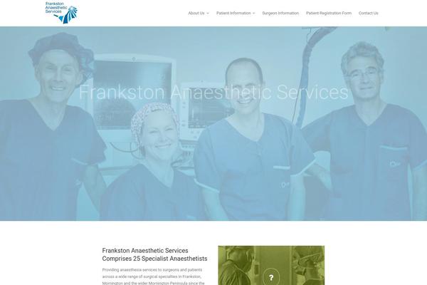 Strata theme site design template sample