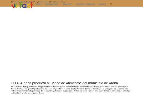 Site using Fundpress plugin