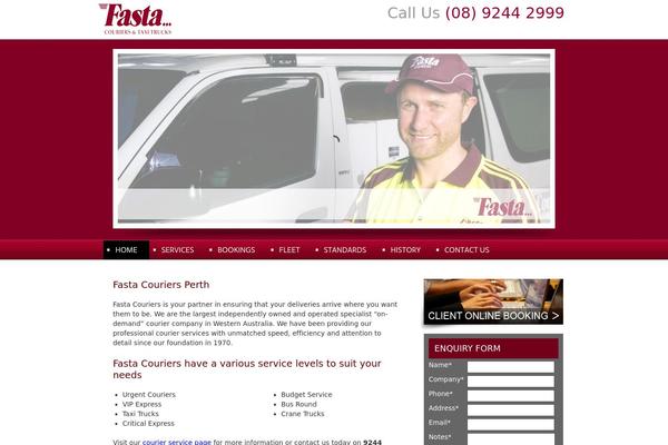 fastacouriers.com.au site used Star3media