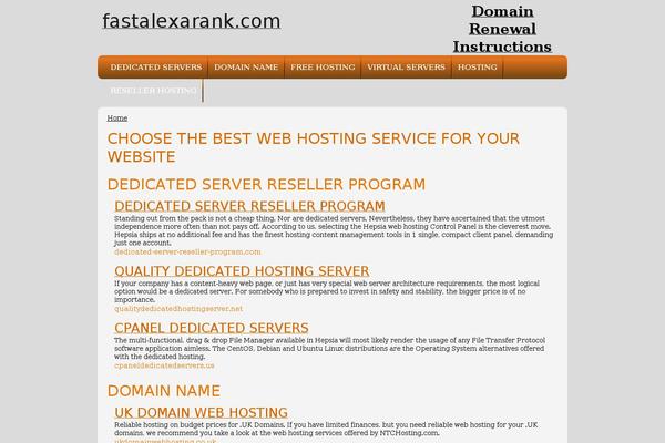 P2 theme site design template sample