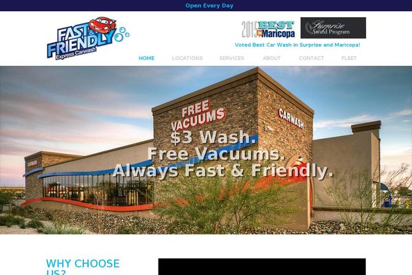fastandfriendlycarwash.com site used Fastandfriendly-child