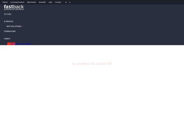 The7 Child theme site design template sample