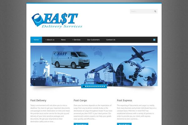 Blue Diamond v1.09 theme site design template sample
