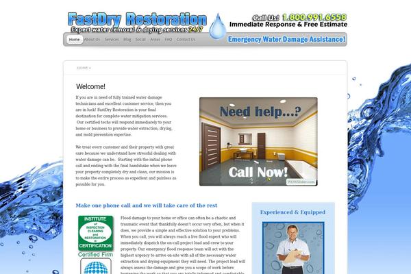 TheProfessional theme site design template sample