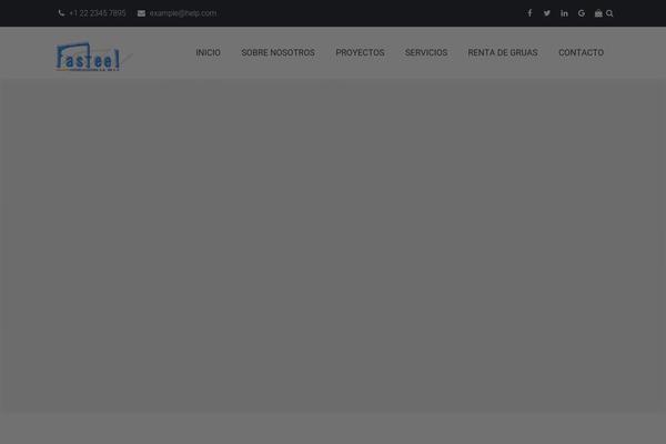Saral theme site design template sample