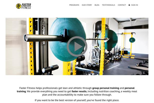 fasterfitness.com site used Balance1
