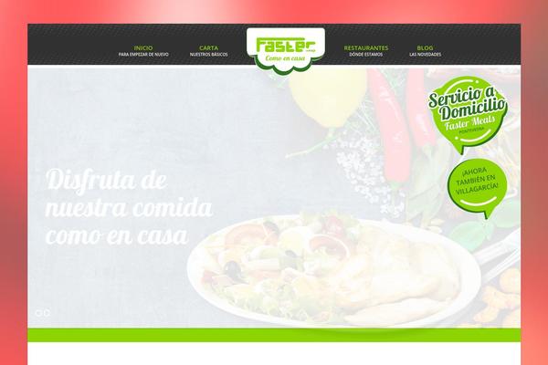 fastermeals.es site used Fastermeals-child-theme