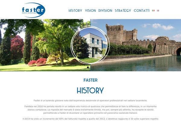 fastersrl.it site used Faster