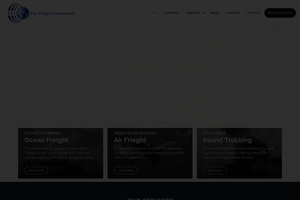 Logistic-child theme site design template sample