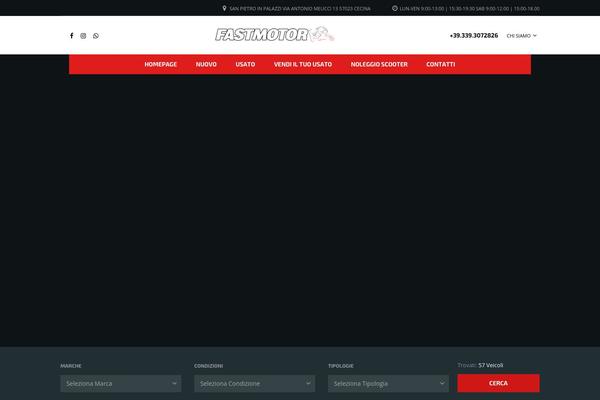 Motors theme site design template sample