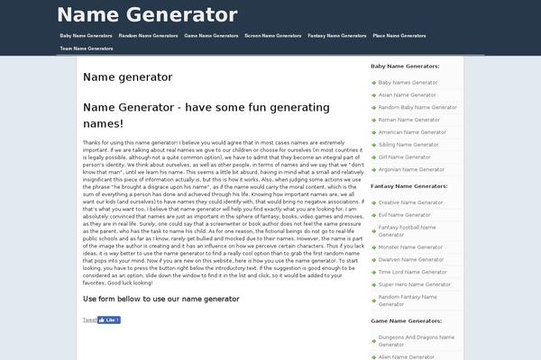 Site using wp max social widget plugin
