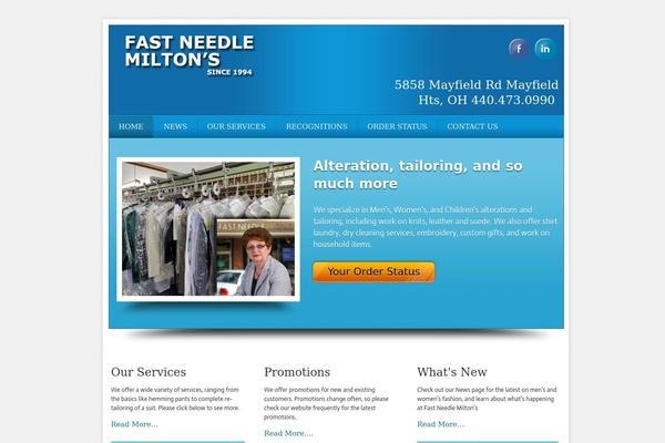 Local Business theme site design template sample