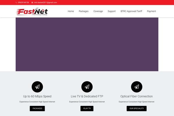 Zephyr theme site design template sample