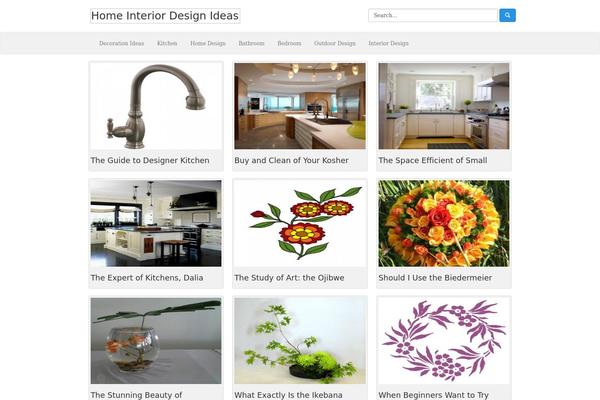 MenHe theme site design template sample
