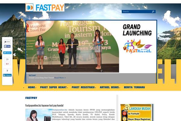 Travel theme site design template sample