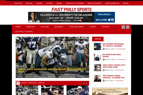 Orbit News theme site design template sample