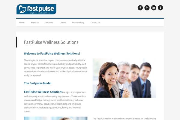 Generate Pro theme site design template sample