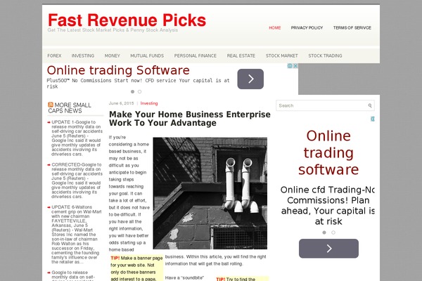 fastrevenuepicks.com site used Solidmag