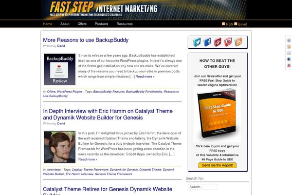 Site using Digg Digg plugin