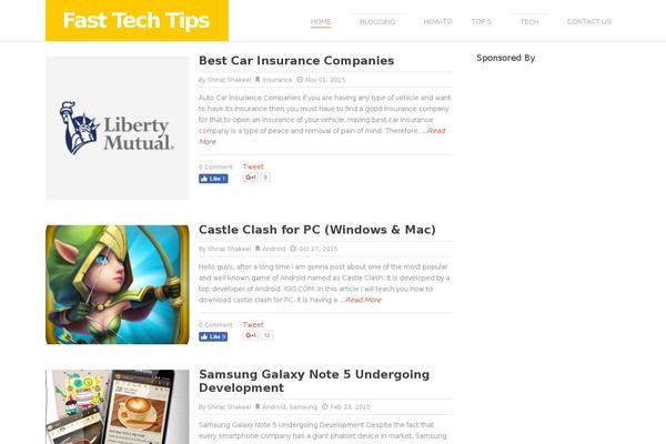 Site using CommentLuv plugin