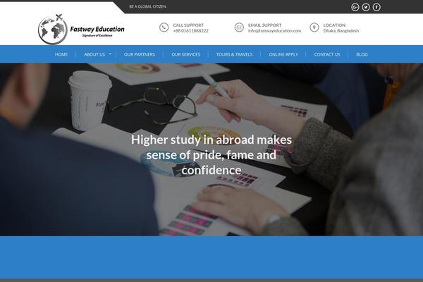 Enlighten theme site design template sample