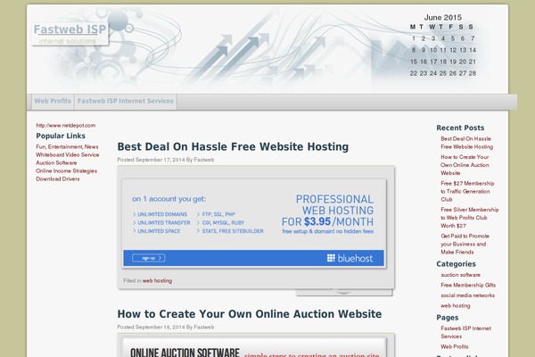 Techozoic Fluid theme site design template sample