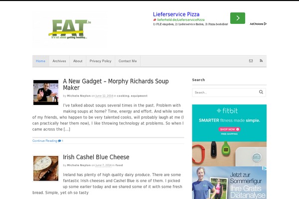 Foodiepro-v400 theme site design template sample