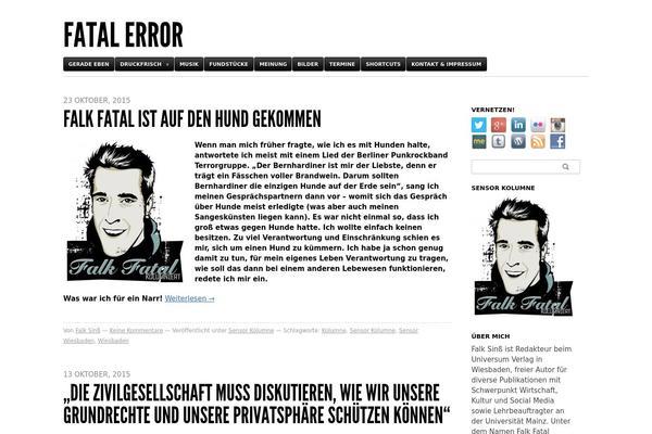 Site using About Me plugin