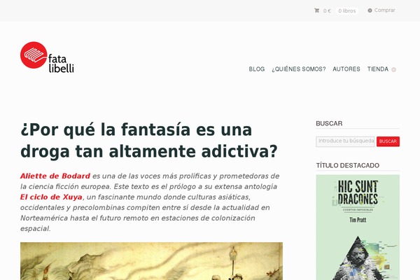 Lovecraft theme site design template sample