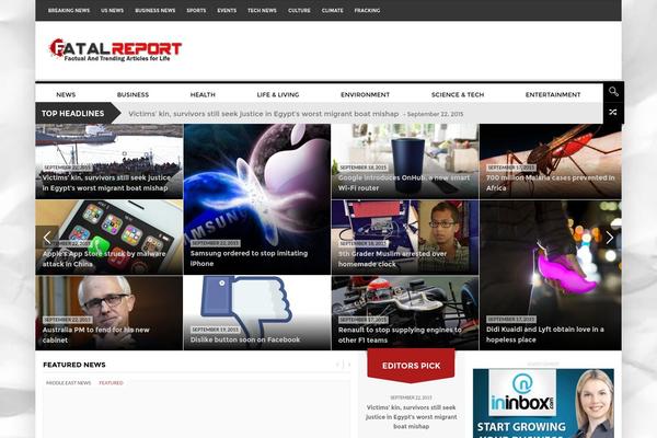 Site using Widgetize Pages Light plugin