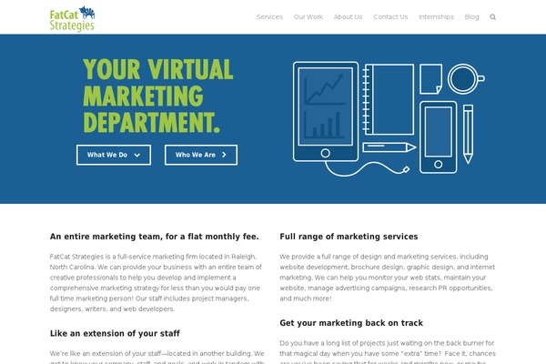Total theme site design template sample