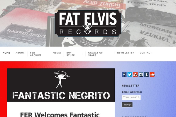 Site using Awesome Social Icons plugin