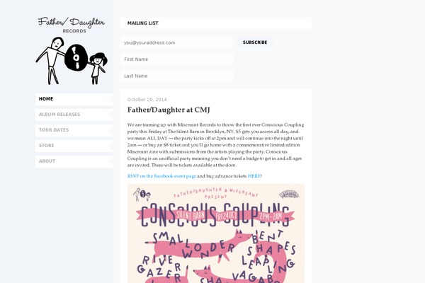 fatherdaughterrecords.com site used Fdr