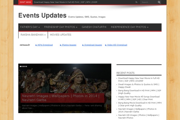 Site using Ad Logger plugin